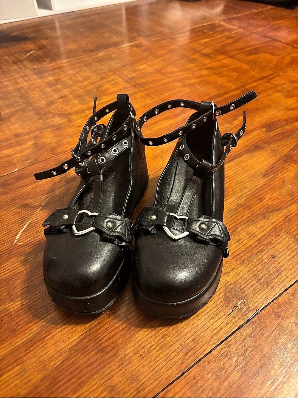 Black Platform Heels